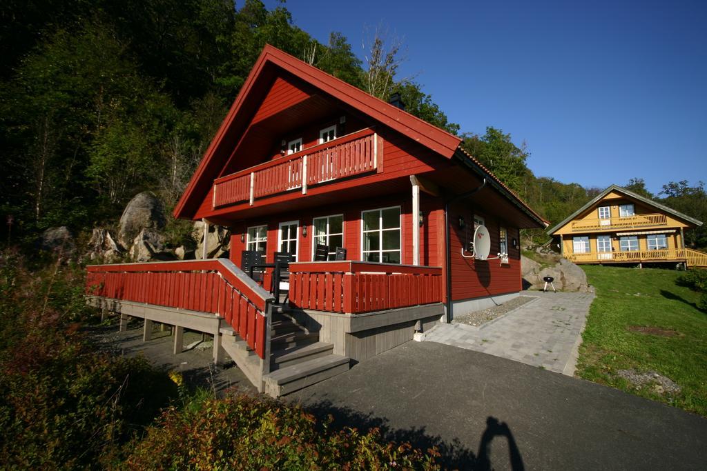Bjornevag Ferie Hotell Farsund Rum bild