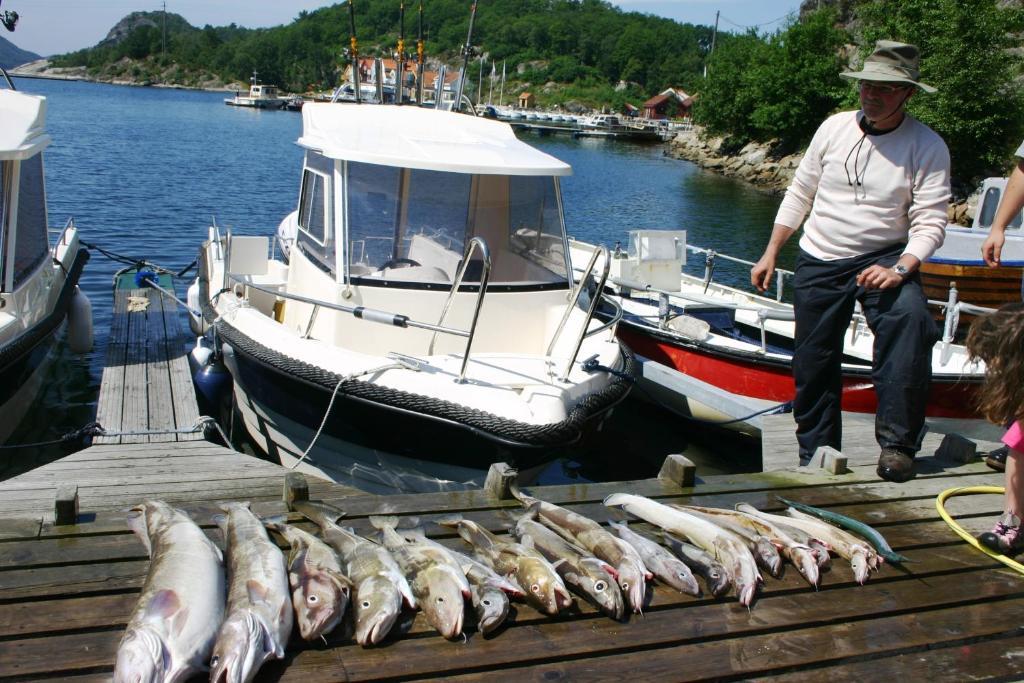 Bjornevag Ferie Hotell Farsund Exteriör bild